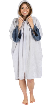 2026 Dryrobe Robe De Toalha Com Capuz E Fecho De Correr Para Adulto FZORGTWLNC - Nimbus Cloud