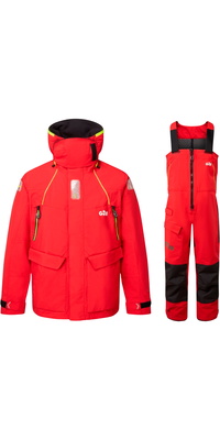 2026 Gill Fato De Vela Masculino OS2 Casaco E Calças Offshore GMOOJATCSR - Red