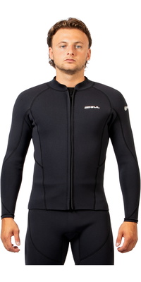 Jaqueta Gul Response Natur 2026 Masculina Front Zip 3mm RE6304-BKBK - Black