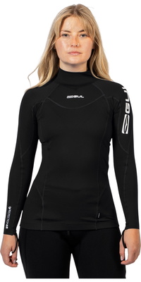 2026 Gul Colete Feminino De Lycra Com Proteção UV E Mangas Compridas RG0331-BKBK - Black
