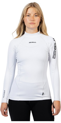 2026 Gul Colete Feminino De Lycra Com Proteção UV E Mangas Compridas RG0331-WHWH - White