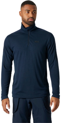 Helly Hansen Hp 2026 Pulôver 1/2 Zip Para Homem 2.0 34131 - Navy