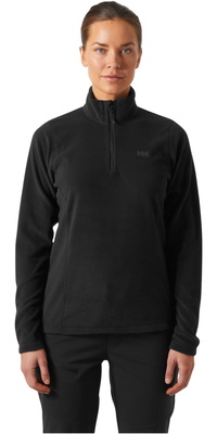 Casaco De Lã Feminino Helly Hansen Daybreaker 1/2 Zip Fleece 50845 - Black