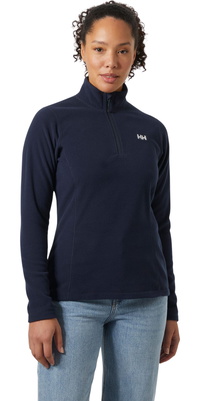 Casaco De Lã Feminino Helly Hansen Daybreaker 1/2 Zip 2025 50845 - Fleece Navy