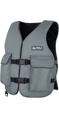 2026 Mesle Colete De Nylon Para Pescadores 50N Unisex 54227 - Charcoal