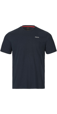 2025 Musto T-shirt Com Logótipo Clássico Para Homem 85121 - Navy