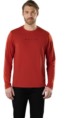 Camiseta De Manga Comprida Musto Evo Fast Dry Masculina 2025, Modelo 84200 - Rust