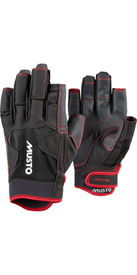 2026 Musto Performance Luvas De Dedo Curto 2.0 86120 - Black