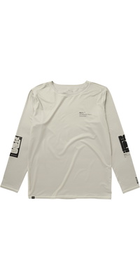 2025 Mystic Mens Boarding Long Sleeve Rash Vest 35001.250760 - Sand