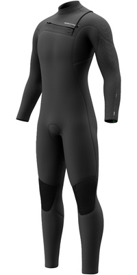 2026 Mystic Mens Majestic 5/3mm Chest Zip Fato De Mergulho 35000.260015 - Black