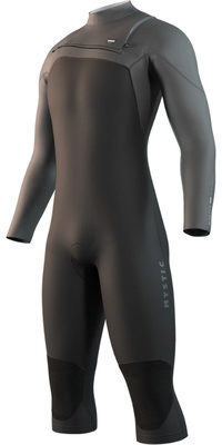 2026 Mystic Mens Motion 4/3mm Long Arm Short Leg Wetsuit 35000.250008 - Black