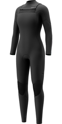 Roupa De Mergulho Feminina Mystic Jayde 5/3mm Com Chest Zip Modelo 35000.260001, Black , Ano 2025.