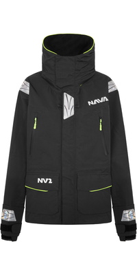 2026 Nava Performance Womens NV2 Sailing Jacket NAVANV2J01 - Black