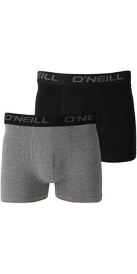 2025 ONeill Homem Calças De Boxe Uni 2-Pack 901002 - Antracite / Black