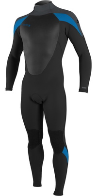 Fato De Mergulho O'Neill Epic 5/4mm Back Zip Masculino 2026 4217B - Black / Grafite / Azul Bali