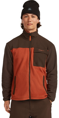 2025 ONeill Homem Fwc Peak Polartec Hyperfleece 2350131 - Coffee Bean Colour Block