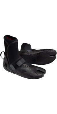 2026 ONeill Psycho Tech 5mm + Botas De Neoprene Split Toe 5671 - Black