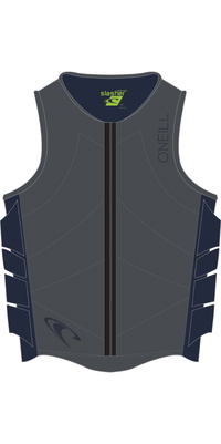 Colete O'Neill Slasher Comp B Masculino 2025 4917BEU - Graphite / Abismo