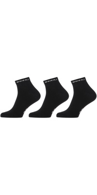 2025 O'Neill Meias De Quarto 3-Pack 750003 - Black