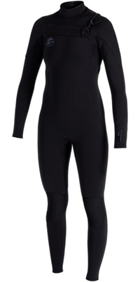 2026 O'Neill Womens O'Riginal RG8 4/3mm Chest Zip Wetsuit 5668 - Black