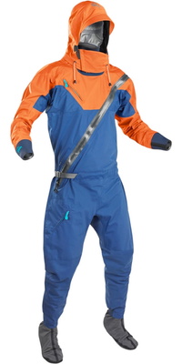 2026 Palm Fuse Adventure Kayak Drysuit 12788 Para Homem - Navy / Mandarim