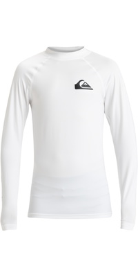 2026 Quiksilver Júnior Everyday Colete De Lycra De Manga Comprida AQBWR03065 - White