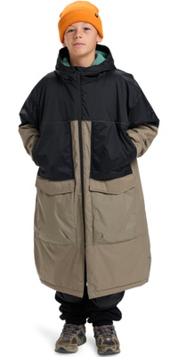 Poncho Quiksilver Junior Full Rig 2025 EQBJK03336 - Fallen Rock