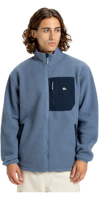 Quiksilver Clean Coast Full Zip Fleece Masculino 2025 EQYPF03066 - China Blue