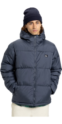 2025 Quiksilver Mens Cold Days Puffer Jacket EQYJK04173 - India Ink
