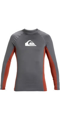 2025 Quiksilver Mens Everyday Comp Colete De Lycra De Manga Comprida AQYWR03142 - Iron Gate