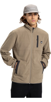 2025 Quiksilver Homens No Destination Full Zip Fleece EQYPF03071 - Fallen Rock