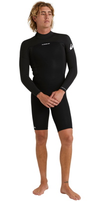 2026 Quiksilver Mens Prologue 2/2mm Long Sleeve Back Zip Wetsuit EQYW403024 - Black