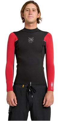 2026 Quiksilver Mercury 1.5mm Jaqueta De Mergulho AQYW803040 - High Risk Red