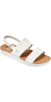 2026 Reef Womens Water Vista Sandálias CI8573 - White / Castanho