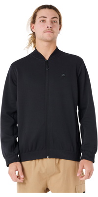 Jaqueta Bomber Masculina Rip Curl Anti Series Mick Fanning 2025 0A1MFL - Black