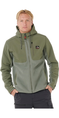 2025 Rip Curl Mens Anti Series Pesquisa Fleece 09VMFL - Cactus Green