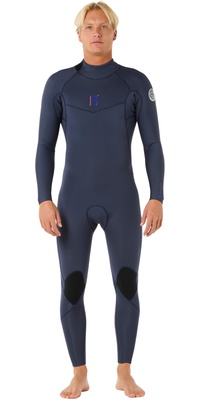 2025 Rip Curl Mens Dawn Patrol 5/3mm Back Zip Fato De Mergulho 16SMFS - Slate
