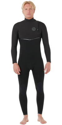 Roupa De Mergulho Rip Curl E-Bomb 5/3mm Zip Free 2026 Masculina 17 Km / h - Black