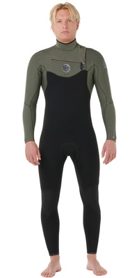 Roupa De Mergulho Rip Curl Flashbomb 5/3mm Com Chest Zip 2026 Masculina 17BMFS - Deep Cactus
