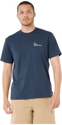 2025 Rip Curl T-shirt Vaporcool Mick Fanning Fade Para Homem 0UKMTE - Dark Navy