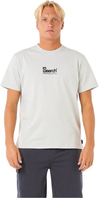 2025 Rip Curl T-shirt Vaporcool Searchin Para Homem 0NMMTE - Iced Grey