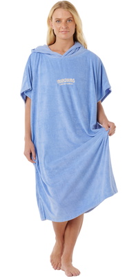 2026 Rip Curl Toalha Com Capuz Clássica De Surf Para Mulher 00ZWTO - Blue
