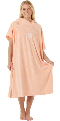 2026 Rip Curl Toalha Com Capuz Clássica De Surf Para Mulher 00ZWTO - Bright Peach