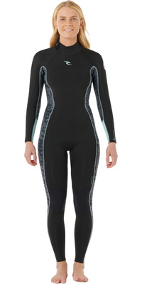 Roupa De Mergulho Rip Curl Dawn Patrol Feminina 2025 Back Zip 4/3mm 163WFS - Mint