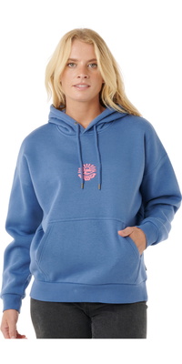 2025 Rip Curl Moletom Com Capuz Icons Of Surf Heritage 06NWFL - Moonlight Blue