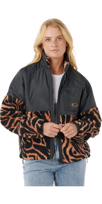 Rip Curl Keepsakes Anti-Series Polar Fleece Feminino 2025 09OWFL - Black