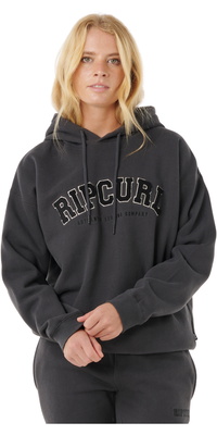 2025 Rip Curl Moletom Com Capuz Feminino 08HWFL - Washed Black