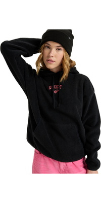 2025 Roxy Moletom Com Capuz Cool Calling Polar Fleece ERJPF03221 - Anthracite