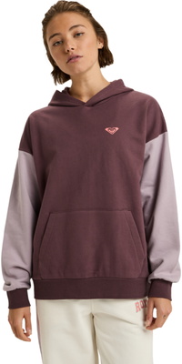 2025 Roxy Mulher Essential Energy Hoodie Fleece ERJFT05009 - Huckleberry