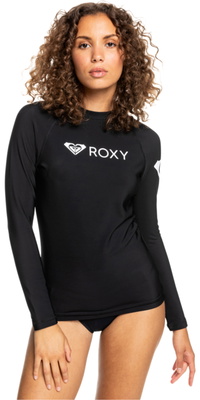 2025 Roxy Womens Heater Thermal Long Sleeve Rash Vest ERJWR03555 - Anthracite